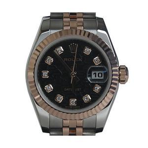 Rolex(로렉스) 179171 데이저스트 10P 다이아 18K콤비 블랙판 26MM 여성시계 (광주상무점)