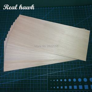 10개 250x100x0.75/1/1.5/2/2.5/3/4/5mm AAA 모델 발사 나무 시트 DIY RC 비행기 보트 재료