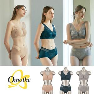 쿨맥스 빅사이즈 노와이어 브라팬티(OMBBBR01_6SB) 6종 B형