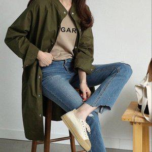 카이씨 롱코트 코트코디 반코트 트렌치코트 숏코트 (WFGR55N)