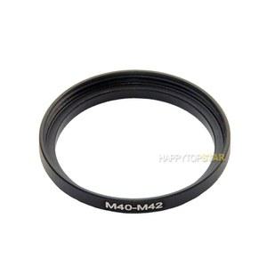 금속 M40 M42MM ~ 40MM X 0.75MM 42MM 1MM 남녀 스텝업 커플링 링 어댑터 컨버터