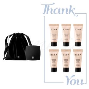 헤라 센슈얼 미러 파우치 + 헤라 하이드레이팅 프라이머 30ml(5ml x 6개입) 세트