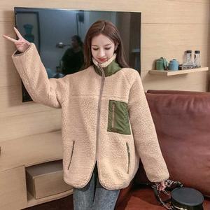 [BZI52H59_51IB]여자 룩 겨울 가을 코디 후리스 집업 점퍼