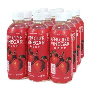 클룹 애사비소다 딥 350ml 12개 애플사이다비니거 사과초모식초 탄산음료