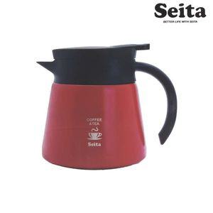 세이타 커피 앤 티 서버 포트 레드 600ml WB406B1