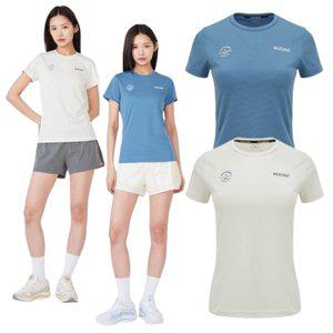 [미즈노](하남점) 24SS 여성 런닝 반팔티셔츠 32YA430017 32YA430046 2C RUNNING SHORT SLEEVE 기능성 ...