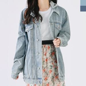 521G 여자후드워싱청자켓 JMM