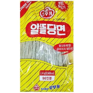 [JH8O4339_52EK]오뚜기 고구마 전분 잡채 찰당면 2.4kg