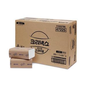 N 크리넥스 실속 핸드타올 47225 5000매 박스