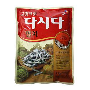 씨제이 다시다 멸치 1KG