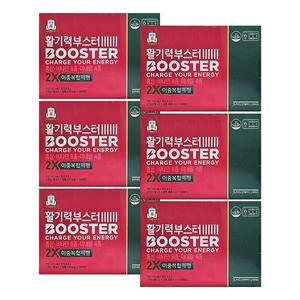정관장 활기력 부스터 액상 20ml + 정제 400mg x 14개입 x 6박스 /An