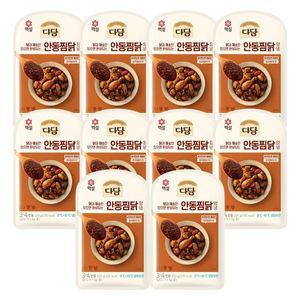 [하프클럽/CJ제일제당]백설 다담 안동찜닭양념 220g x10개