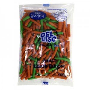 델리소 양고기버거 100g 50개입 1Box 버거 간식 저키 져키