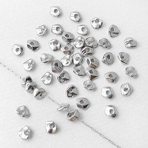 비즈아이 [8-034-27]써지컬스틸 펜던트 조개칩 5.7x5mm ,1개