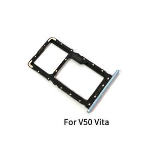ZTE Blade V50 V50Vita V50Design SIM 카드 트레이 슬롯 홀더 어댑터 소켓 수리 부품