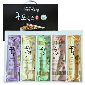 구포국수5종세트 소면 단체선물세트 오색국수 답례품