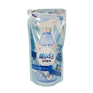페브리즈 섬유탈취제 상쾌한향 리필 320ml X 1개