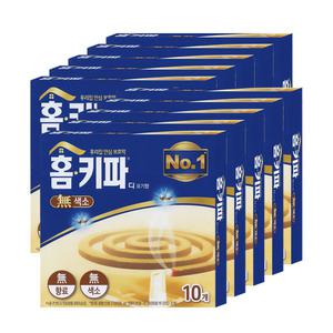 홈키파 모기향 무색소 10개입 x 10개