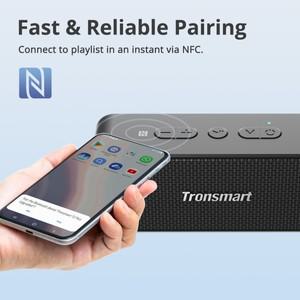 Tronsmart T2 플러스 스피커 업그레이드 버전, 블루투스 5.3, 방수 IPX7, NFC,24 시간 재생, 캠핑용 마이크