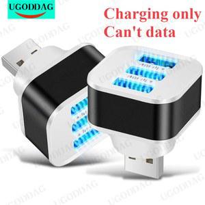 차량용 USB 허브 충전 기 2 0 3 포트 스플리터 표시등 플러그 스마트폰