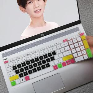 15.6 인치 실리콘 노트북 키보드 커버 보호기 스킨 HP호환 Pavilion 250 G7 255 G6 256 258 PC