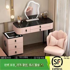 화장대 확장형 세트 조명 서랍형 틈새 대리석 수납