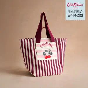 [캐스키드슨](김해점)라지 토트백 - 체리 스트라이프 (CK-BAL8180)