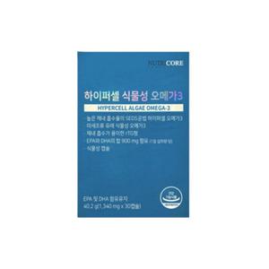 뉴트리코어 하이퍼셀 식물성 알티지 오메가3 30캡슐