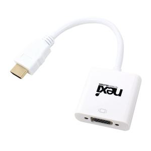 넥시 HDMI to VGA 젠더 RGB 변환 컨버터 무전원