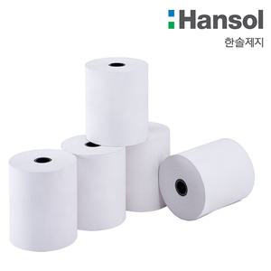 국산[한솔제지] 포스용지 친환경(BPA FREE) 카드영수증 79x70 79x80 57x50 57x30 약관 무지