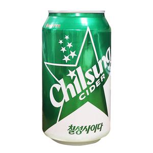 칠성사이다 355ml x 48캔 / 탄산음료 캔사이다