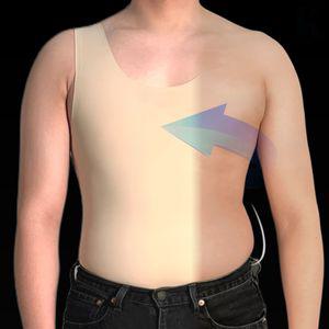 남자 보정속옷 뱃살보정속옷 민소매 니플패치 바디쉐이퍼 퍼펙트라인