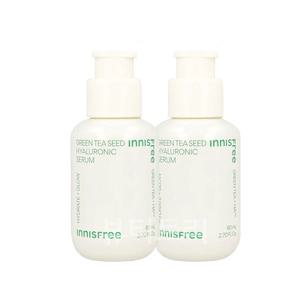 이니스프리 그린티 씨드 히알루론산 세럼 80ml + 80ml