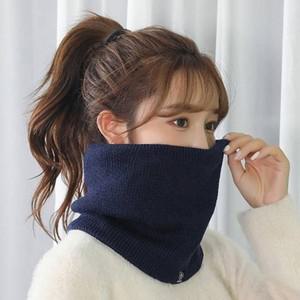 [하프클럽/셀러허브_여성트랜드패션]겨울 목 관리 기모 안감 보온 니트 넥워머