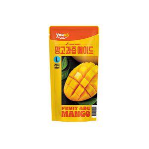 [기타]유어스 망고과즙에이드 L 340ml x 4개
