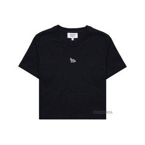 [메종키츠네](김해점)[메종 키츠네] SS25 여성 베이비폭스 크롭 티셔츠 MW00105KJ0008 P199