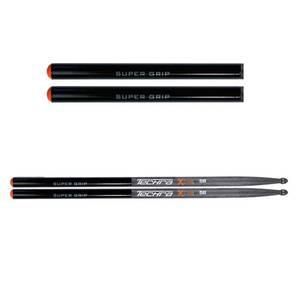 Techra Pairs X CARB Super Grip Sticks 5B 드럼스틱