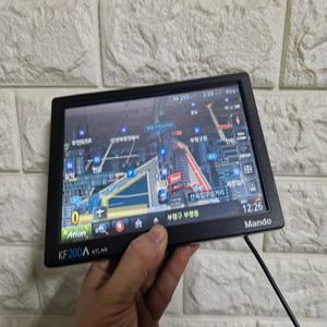 중고 한라홀딩스 HL만도 KF200A 아틀란맵 3D 16GB 8인치 내비게이션