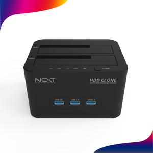 넥스트유 NEXT 963DCU3H USB3.0 2Bay 1:1 클론 도킹스테이션 USB3.0 3포트 노트북용 SSD 데스크탑용 HDD