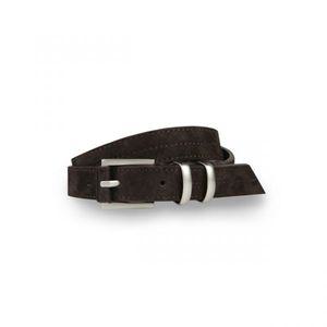 BESLOW [비슬로우X데릭]SQUARE RING SLIM LEATHER WRAP BELT BROWN