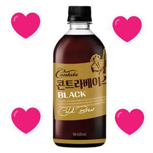 칸타타 콘트라베이스 콜드브루 블랙 (500mlX10입) 