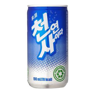 천연사이다 190mlx30캔x2박스