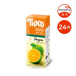 [본사직영] 팁코 쇼군오렌지 200ml 24팩