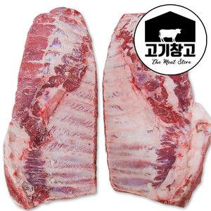 스페어립(원육) (소)1.9kg/(중)2.2kg/(대_2.6kg/(특대)2.8kg 삼겹갈비/살많은/통스페어립/슬라이스/찜용 선택가능/바베큐용/숯불구이용