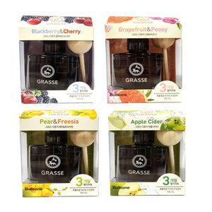 불스원 그라스 디퓨저 105ml / 차량용 고급 GRASSE 방향제 그라쎄 차 향수 자동차용품