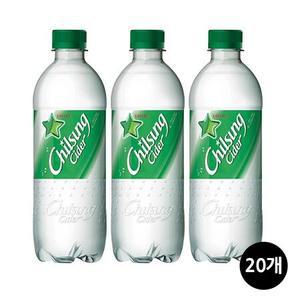 칠성사이다 500ml *20개 (일반용/바코드있음)