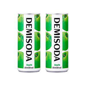 데미소다 애플 250ml x 6캔/12캔/24캔/30캔 과즙탄산음료