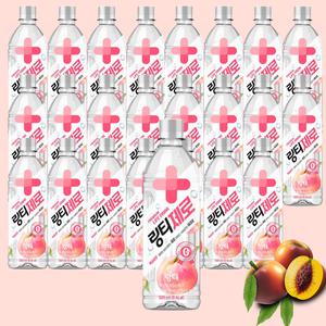 링티제로 복숭아맛24병 500mL 제로칼로리 활력충전 에너지보충 비타민 미네랄 함유