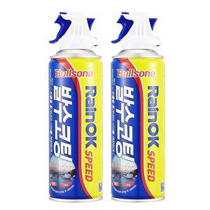 [기타]불스원 레인 OK 스피드 발수 코팅 330ml x 2개 유리막코팅 자동차유리