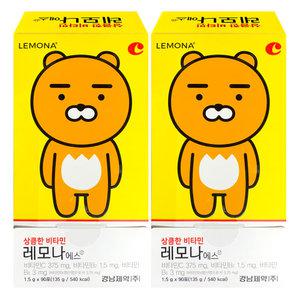 경남제약 비타민 레모나 에스산 (카카오) 1.5g 90포 x2개